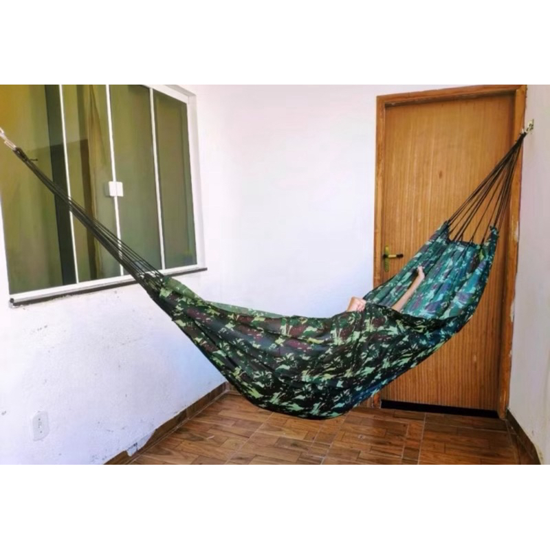 Rede De descanso Dormir , Caça, Exército Camuflada Militar Camping Trilha na mata 3,50 m X 1,50m