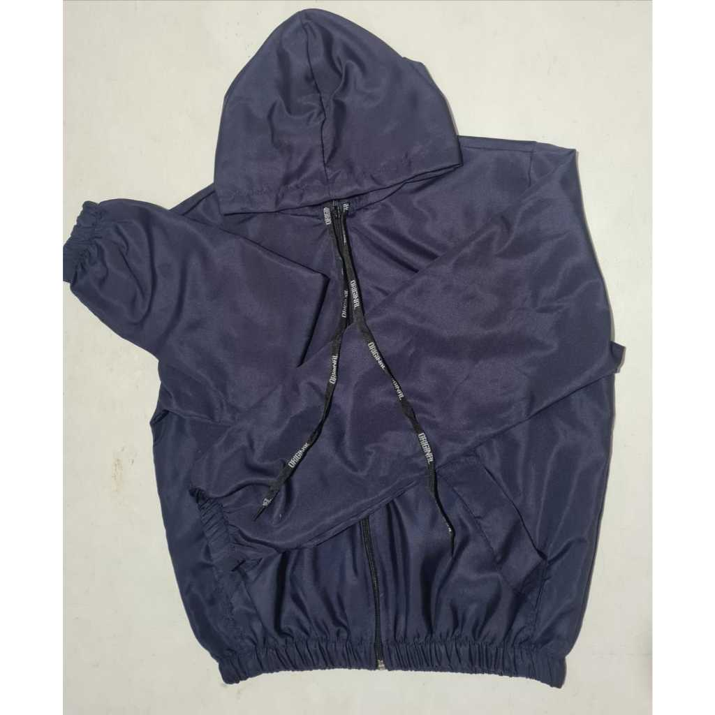 Jaqueta Corta Vento Blusa feminina Com Capuz e Bolso