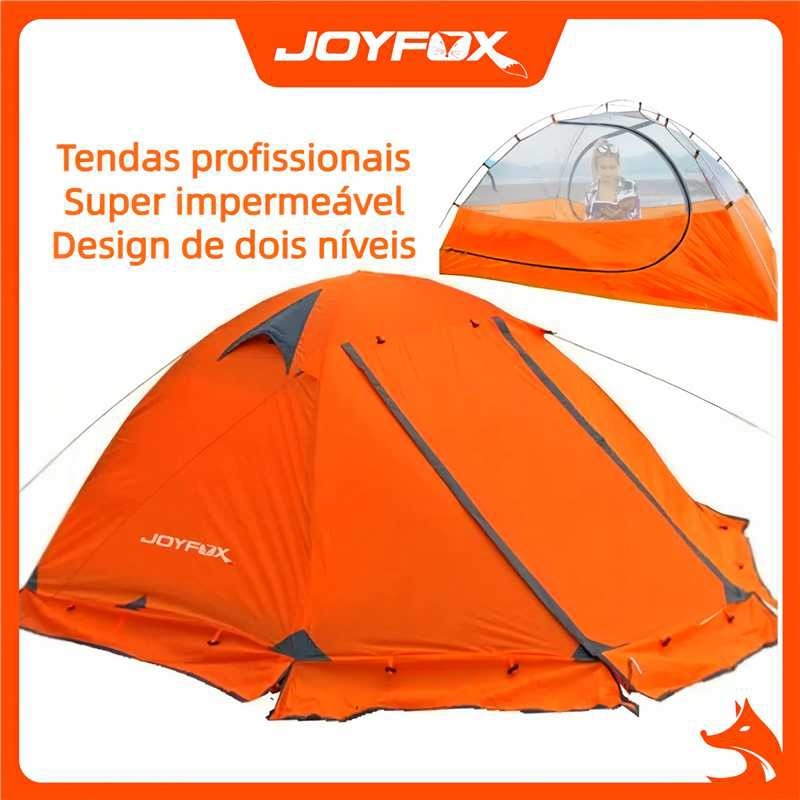 Barraca Camping 4 Pessoas 3500mm Impermeavel Profissional JOYFOX Tenda de trekking de montanha
