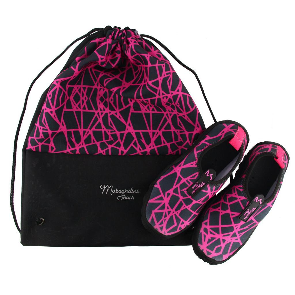 Kit Sapatilha + Mochila Náutica Híbrida Neoprene Aquática Praia Pesca Rios Super confortavel