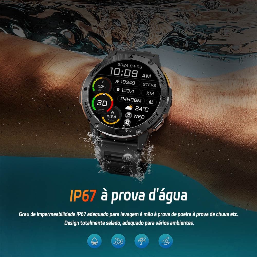 FILIEKEU smartwatch relogio Bússola Lanterna Esportes Ao Ar Livre À Prova D'água relógio inteligente