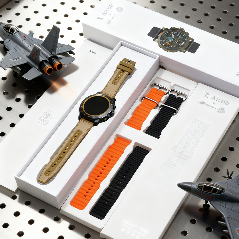 Relógio Smartwatch masculino AINUO N8 relógio inteligente esportivo monitoramento Nfc Android iOS