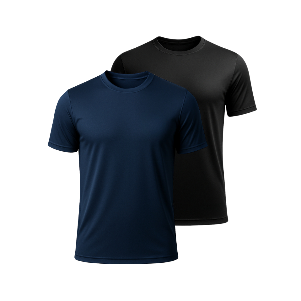 Camiseta Masculina Dry Fit Básica Slim Fit com proteção UV para Treino e Dia a Dia ( ver kits )