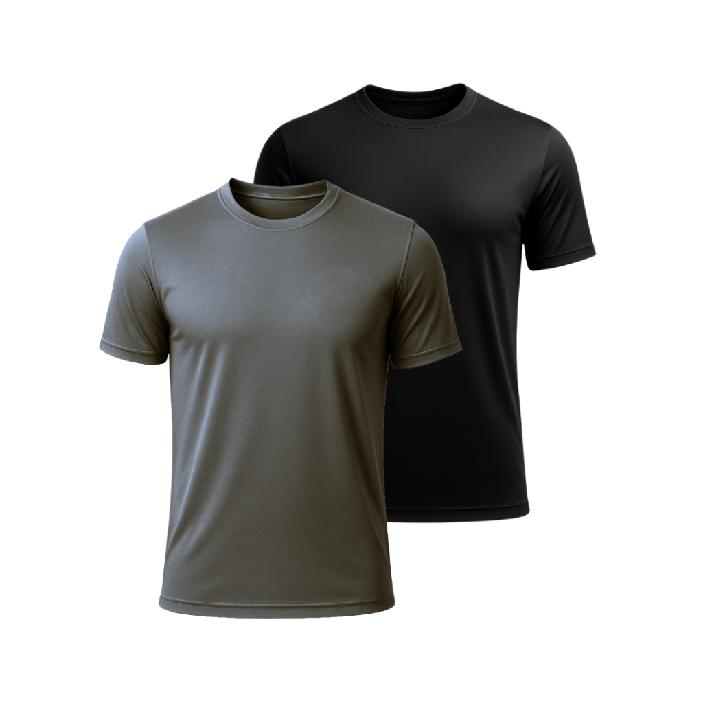 Camiseta Masculina Dry Fit Básica Slim Fit com proteção UV para Treino e Dia a Dia ( ver kits )
