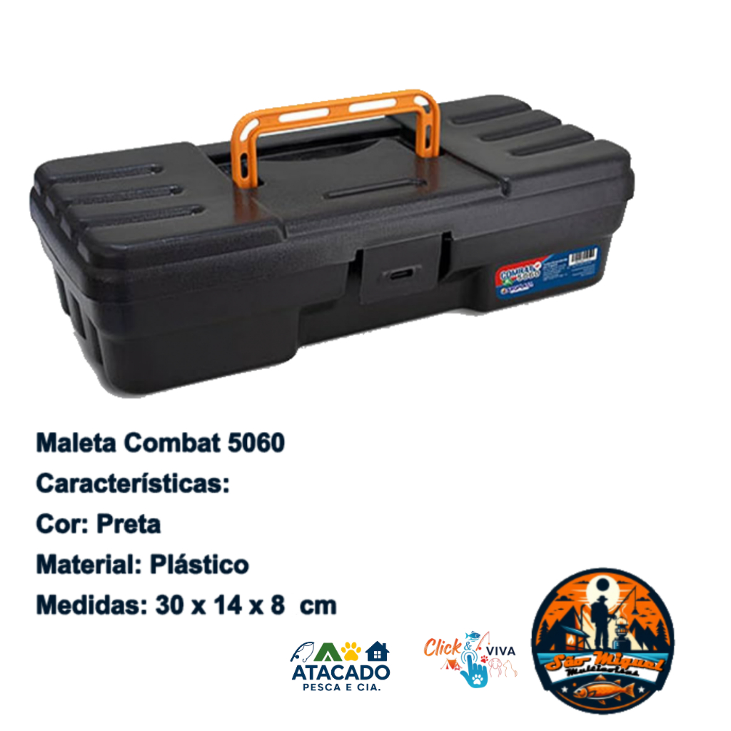 KIT PESCA COMPLETO 1 VARA 1 MOLINETE MALETA ACESSORIOS ESSENCIAIS PESCARIA BARATO