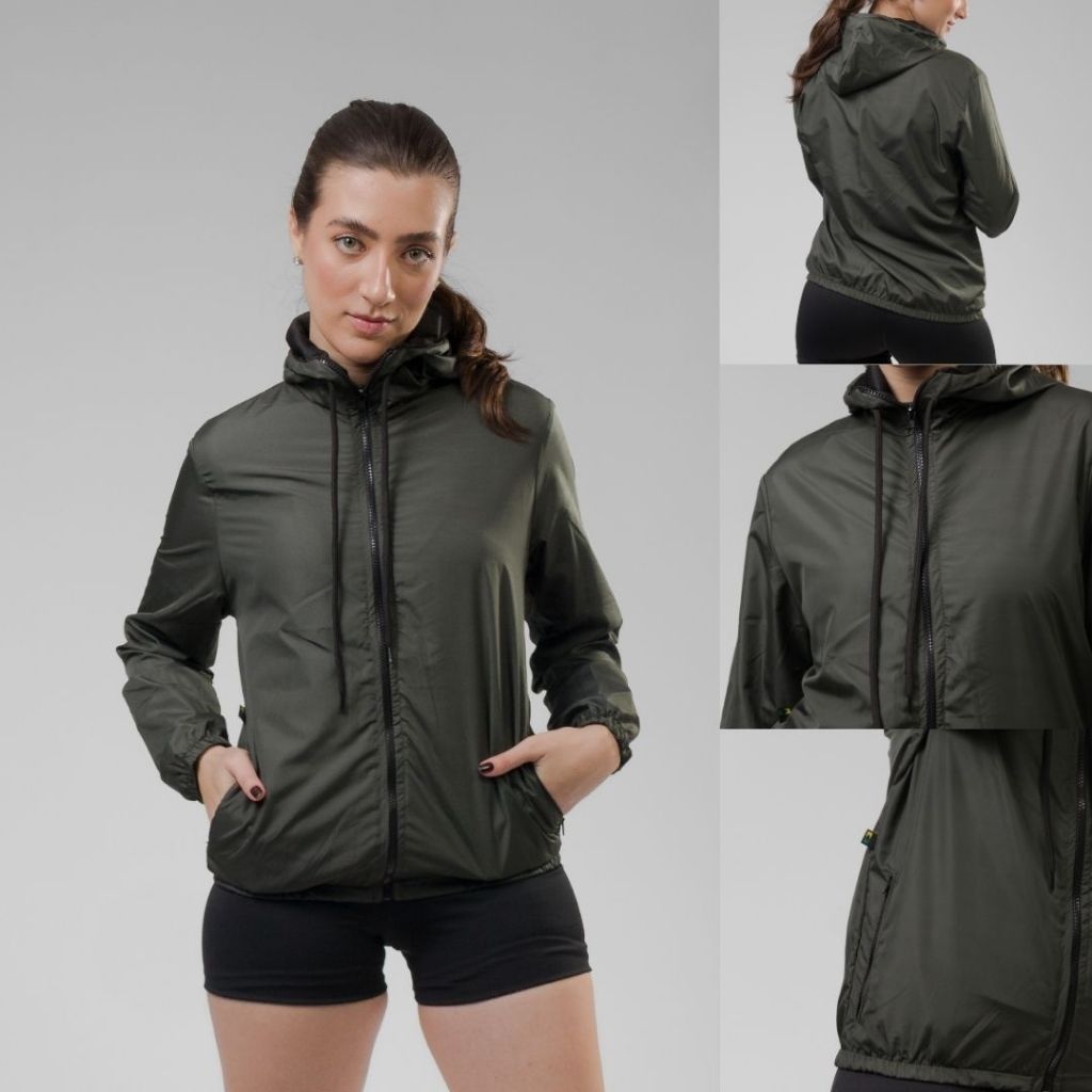 Jaqueta Corta Vento Feminina
