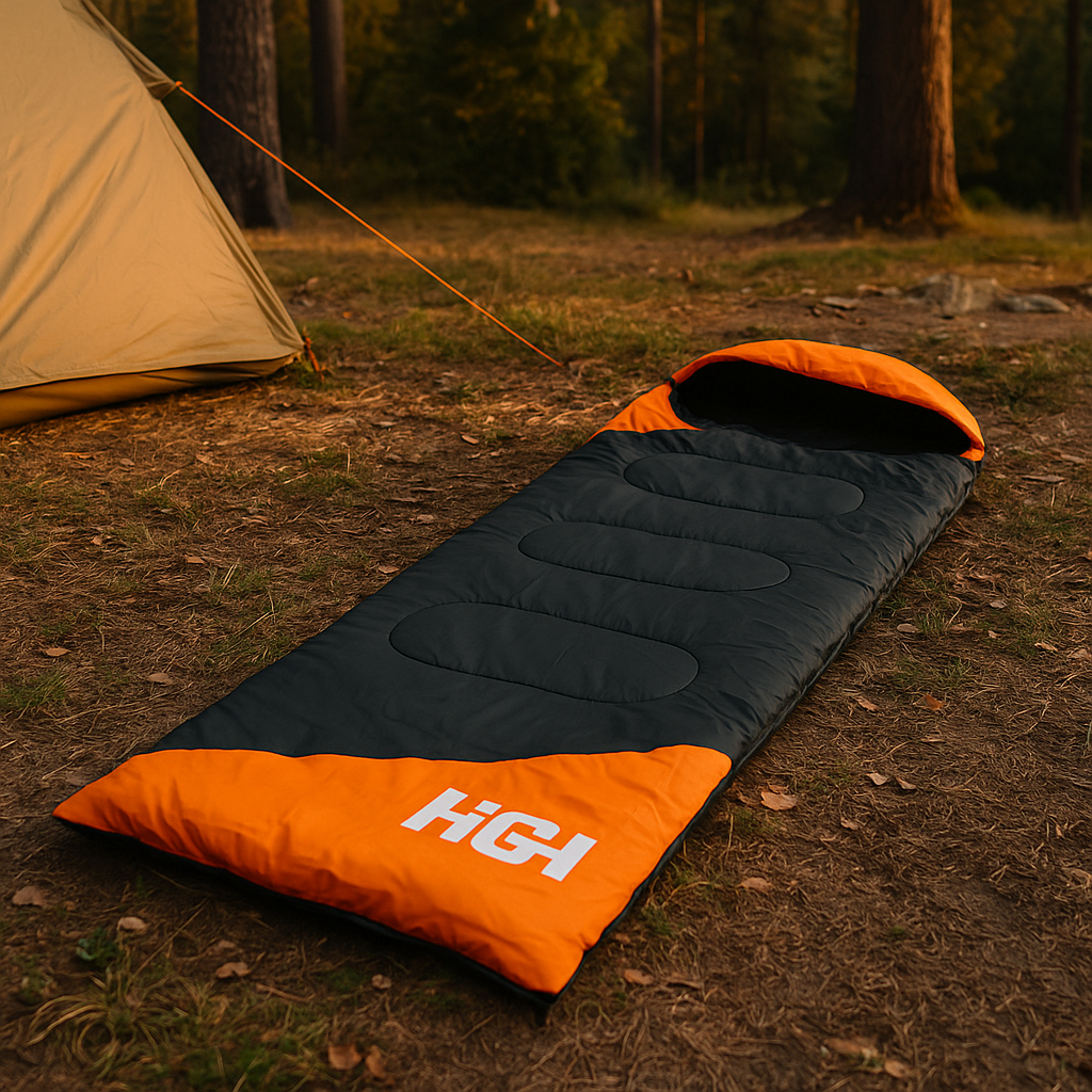 Saco De Dormir Com Capuz 2 em 1 Praia Acampamento Camping