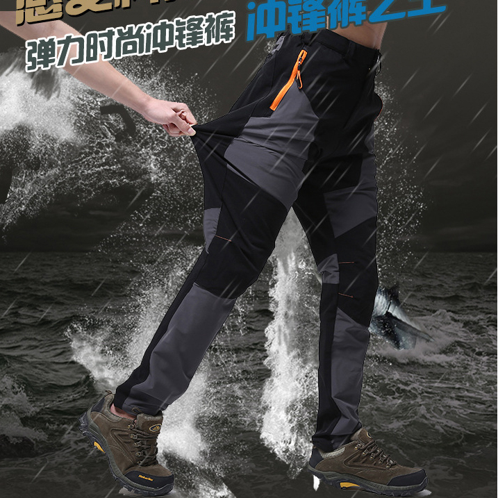 5XL Calça De Verão Dos Homens Secagem Rápida Calças À Prova Dwaterproof Água Esporte Ao Ar Livre Caminhadas Acampamento