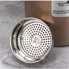 Garrafa térmica a vácuo 800/1000ml três capacidade três cores de aço inoxidável dupla