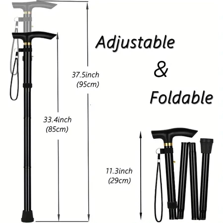 Bastão Caminhada Trekking Bengala Trilha Retrátil Alumínio