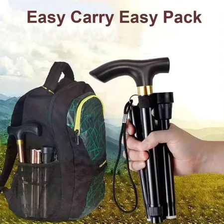 Bastão Caminhada Trekking Bengala Trilha Retrátil Alumínio