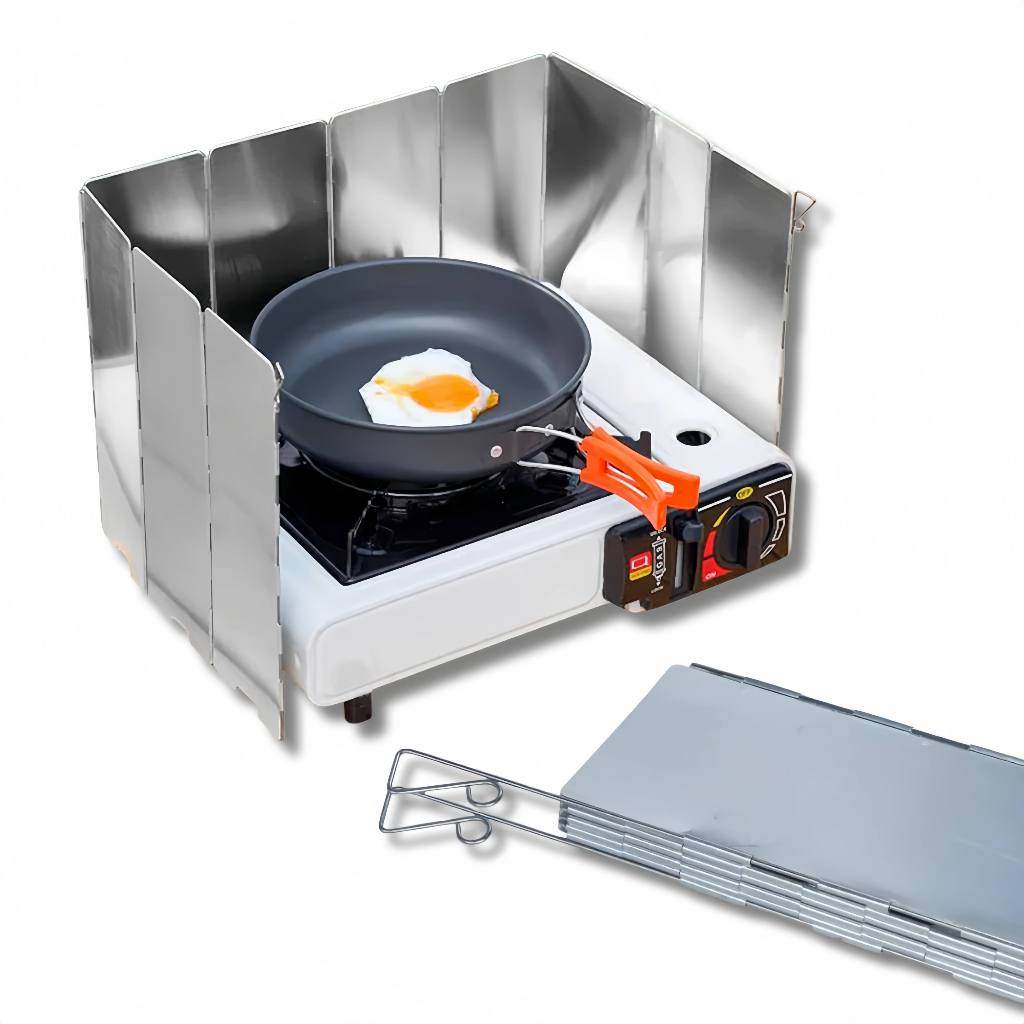 Protetor De Vento Para Fogareiro Wind Shield Camping