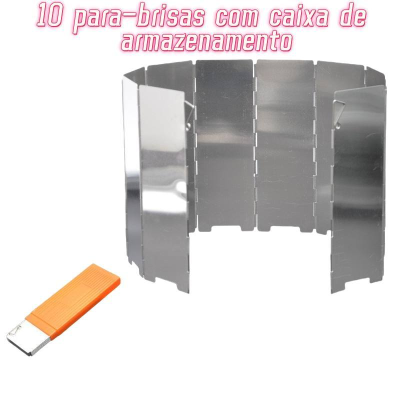 Protetor De Vento Para Fogareiro Wind Shield Camping