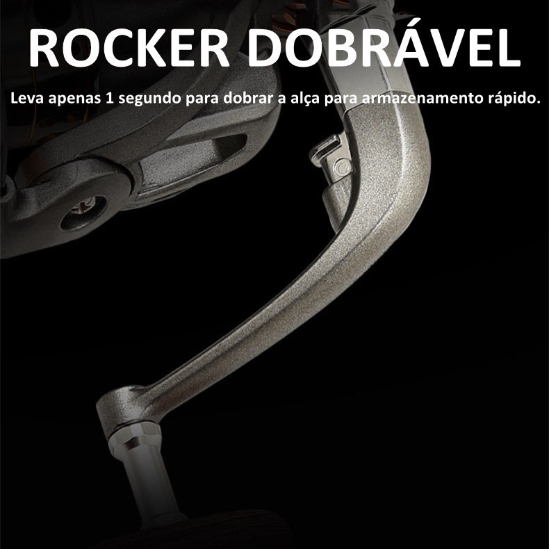 【Compre 1 e ganhe 1 grátis】Carretilha de pesca 5.2:1 Fishing Wheel Spinning Reels MaxDrag 15 Kg