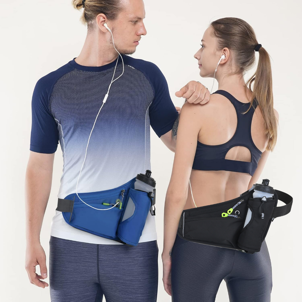 Pochete Esportiva Corrida Telefone Móvel Com Porta Garrafas De Água Para Caminhadas Ciclismo