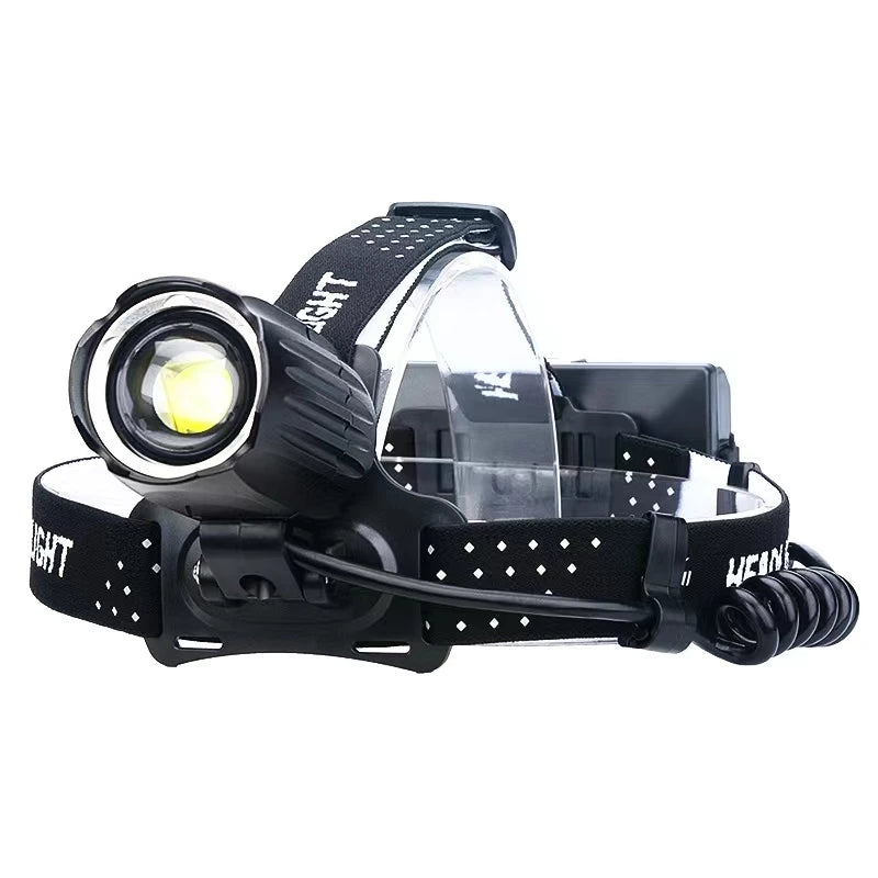 Lanterna De Cabeça Mais Forte Do Mundo LED Lanterna Super Potente Recarregavel