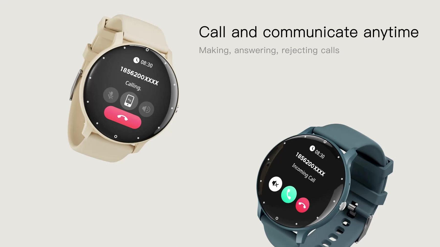 Smartwatch 1.28 Polegada Tela De Toque Completa Modo Esportivo Freqüência Cardíaca Movimento Pista Relógio Android IOS E