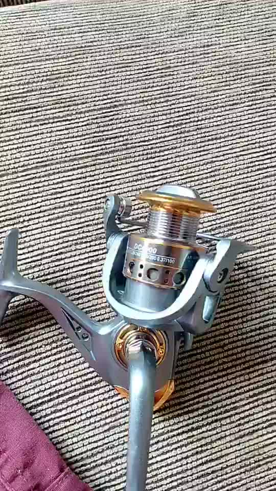 【Compre 1 e ganhe 1 grátis】Carretilha de pesca 5.2:1 Fishing Wheel Spinning Reels MaxDrag 15 Kg