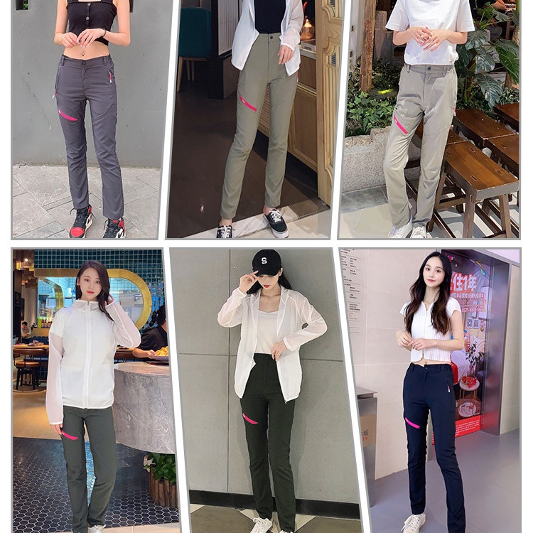 Homens Mulheres Calças Verão Outono Primavera Secagem Rápida Respirável Esportes Ao Ar Livre Masculino Feminino Pesca Ac