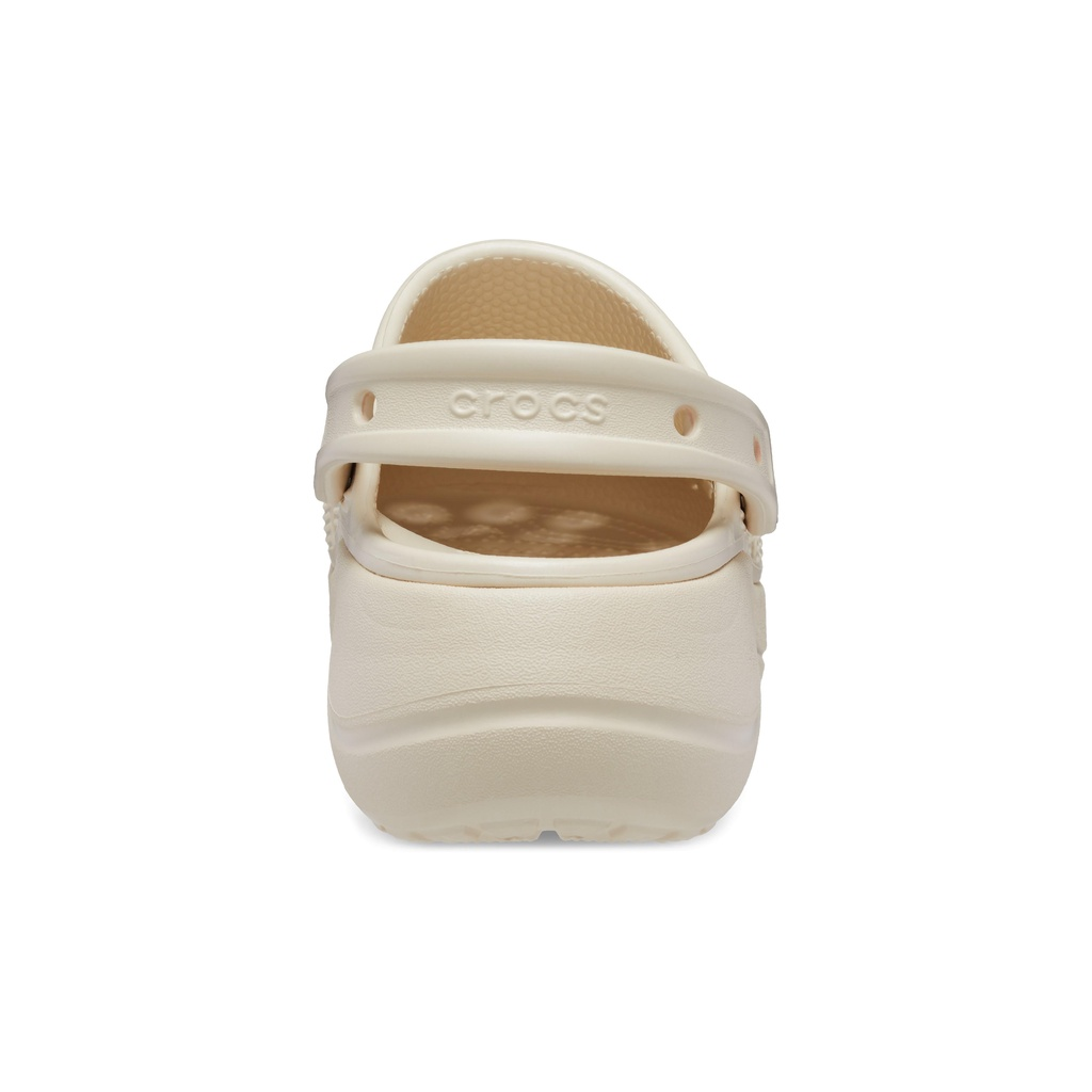 Sandália crocs baya plataform clog winter white
