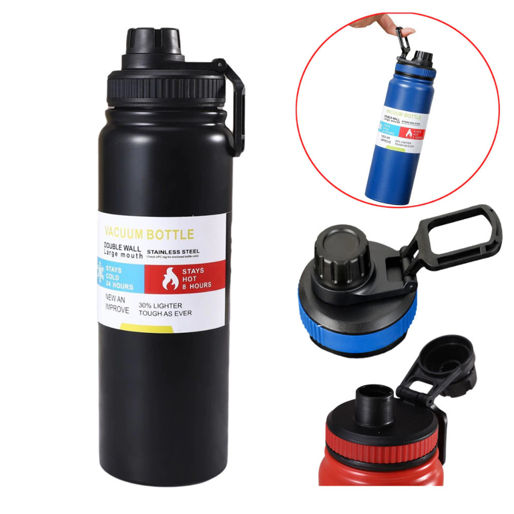 Garrafa Térmica aco inox 304 com 800ml garrafa espacial Quente & Frio Com Isolamento Térmico De Grande Capacidade