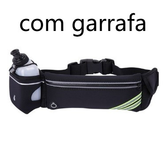 Bolsa de corrida à prova d'água com suporte para garrafa de água