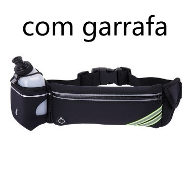 Bolsa de corrida à prova d'água com suporte para garrafa de água