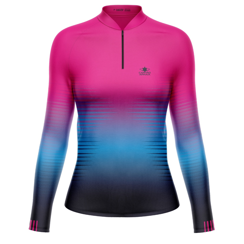 Camisa Pesca Blusa Pescaria Feminina Capitão Arraia Vários Modelos Proteção Uv50