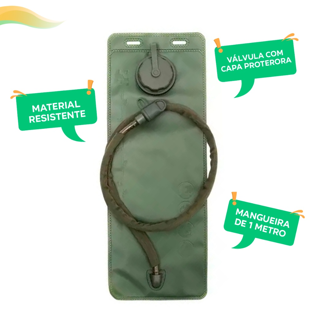 Refil Para Mochila De Hidratacao Camelback Reservatorio 3 Litros De Agua Para Trilha Camping Mtb