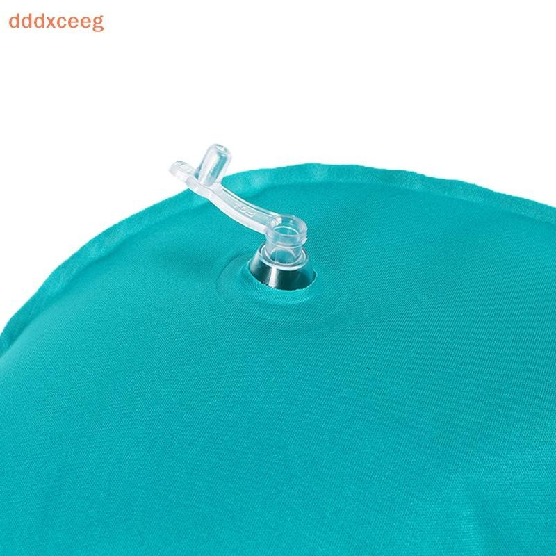 Travesseiro inflável portátil ultraleve adequado para viagens ao ar livre, acampamento, travesseiro de pescoço