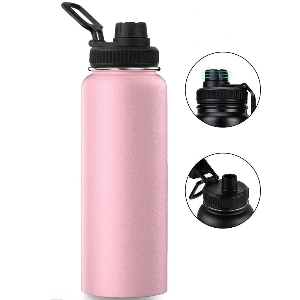 1200 ml 32 Oz 40 Oz Garrafa Térmica liso espacial Quente & Frio Com Isolamento Térmico