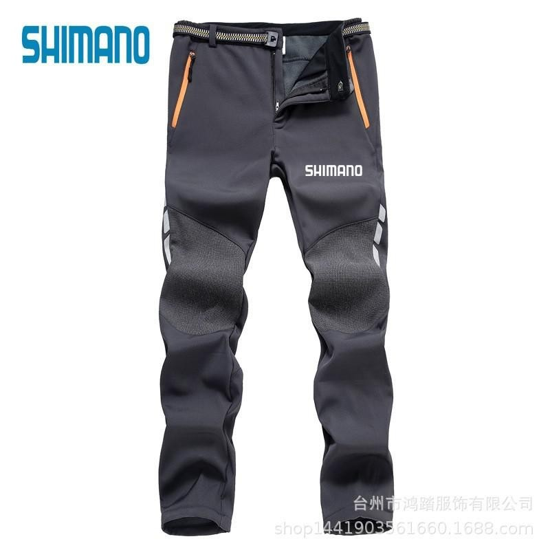 Homens SHIMANOS Vestuário De Pesca Ao Ar Livre Calças De Secagem Rápida Soltas Tamanho Grande