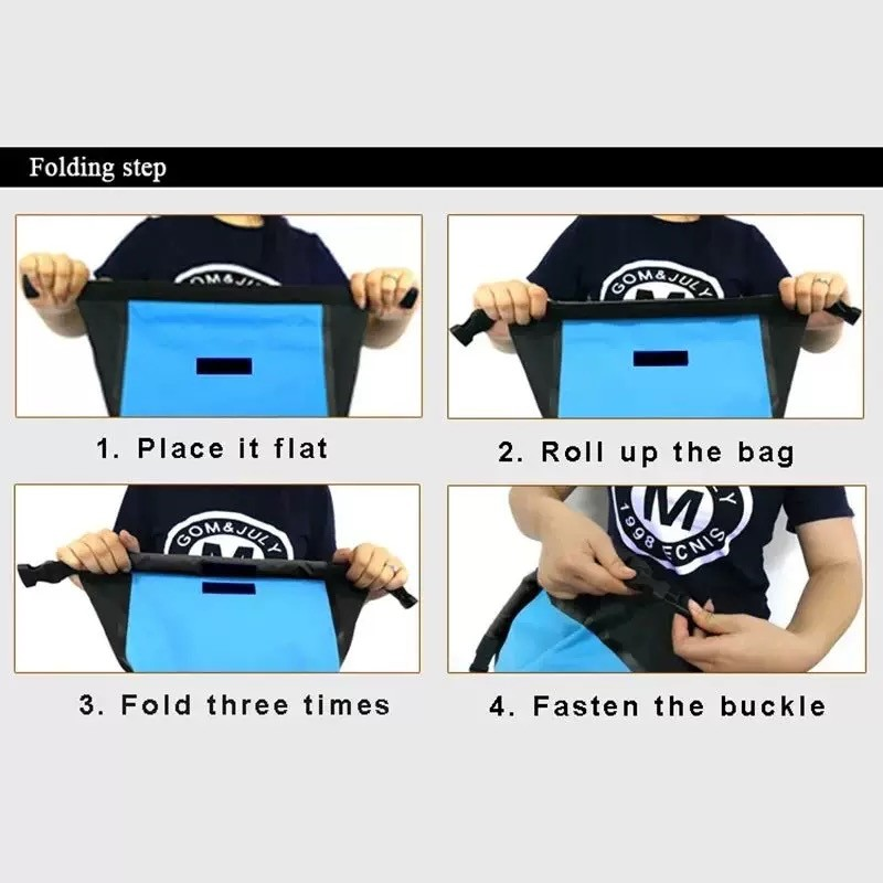 Mochila 25 Litros Impermeável Estanque Capa Chuva Trilha