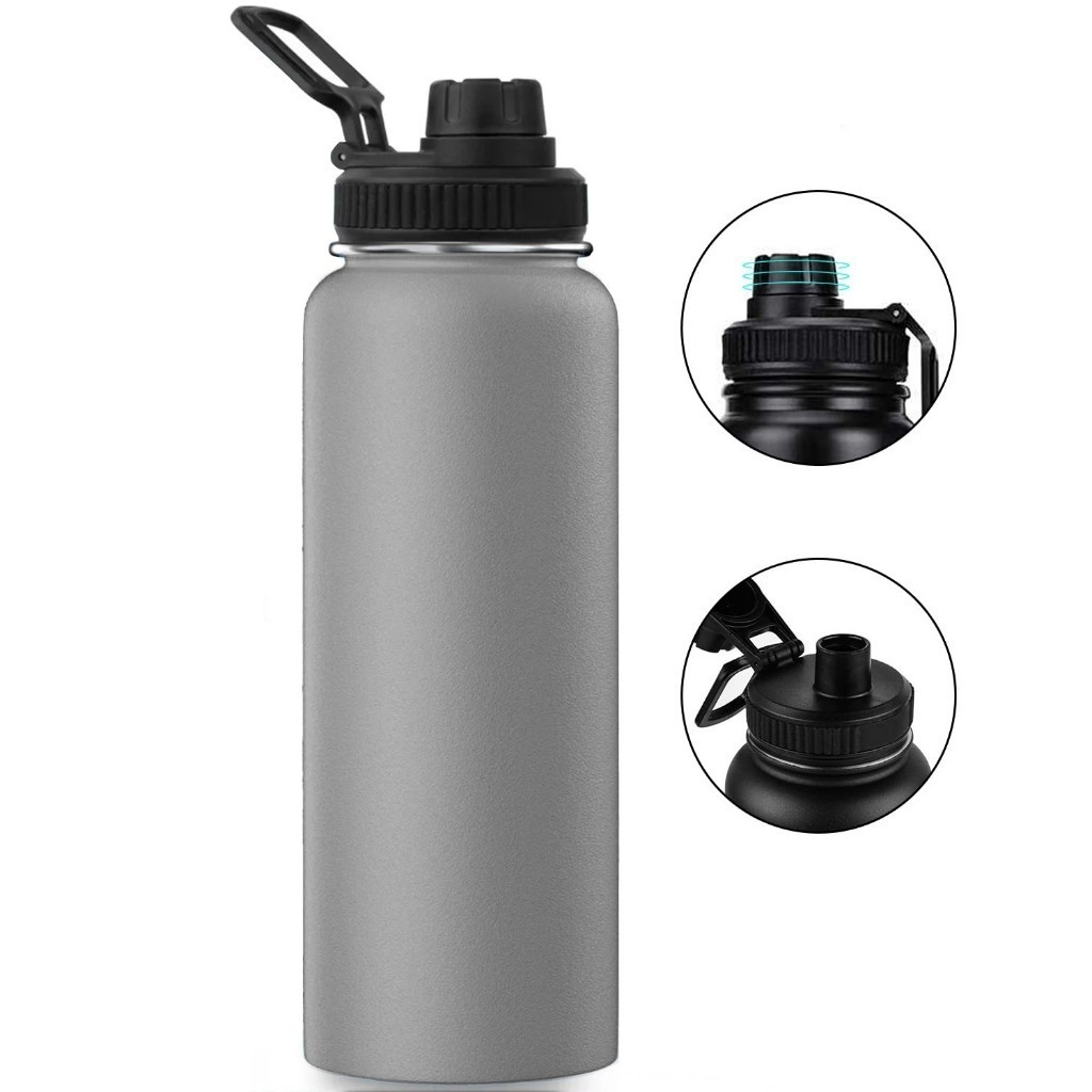 1200 ml 32 Oz 40 Oz Garrafa Térmica liso espacial Quente & Frio Com Isolamento Térmico