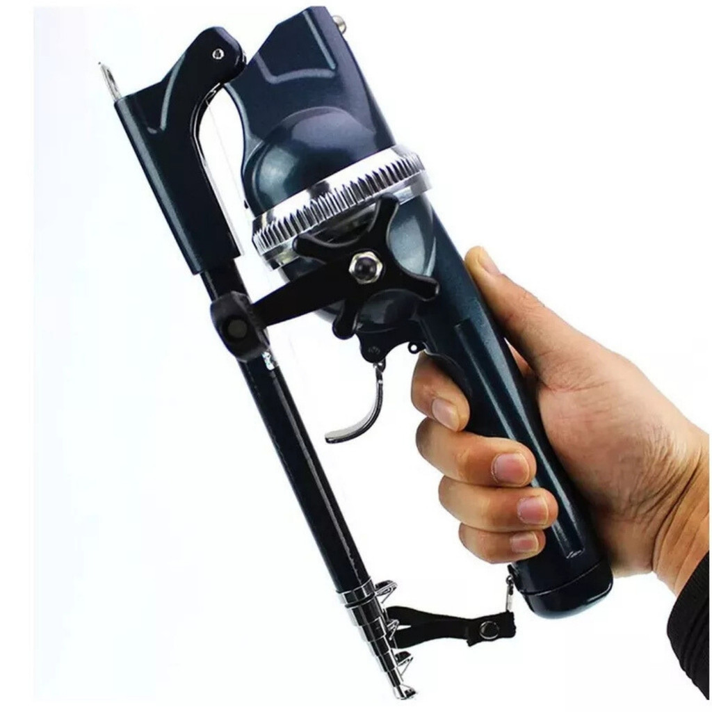 Varas de Pesca Leve Dobrável Portátil Carretel Fechado