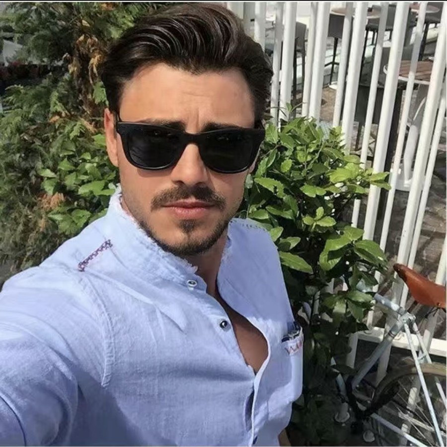 Óculos de Sol Estilo Justin Quadradinho Acetato UNISSEX Diversas Cores