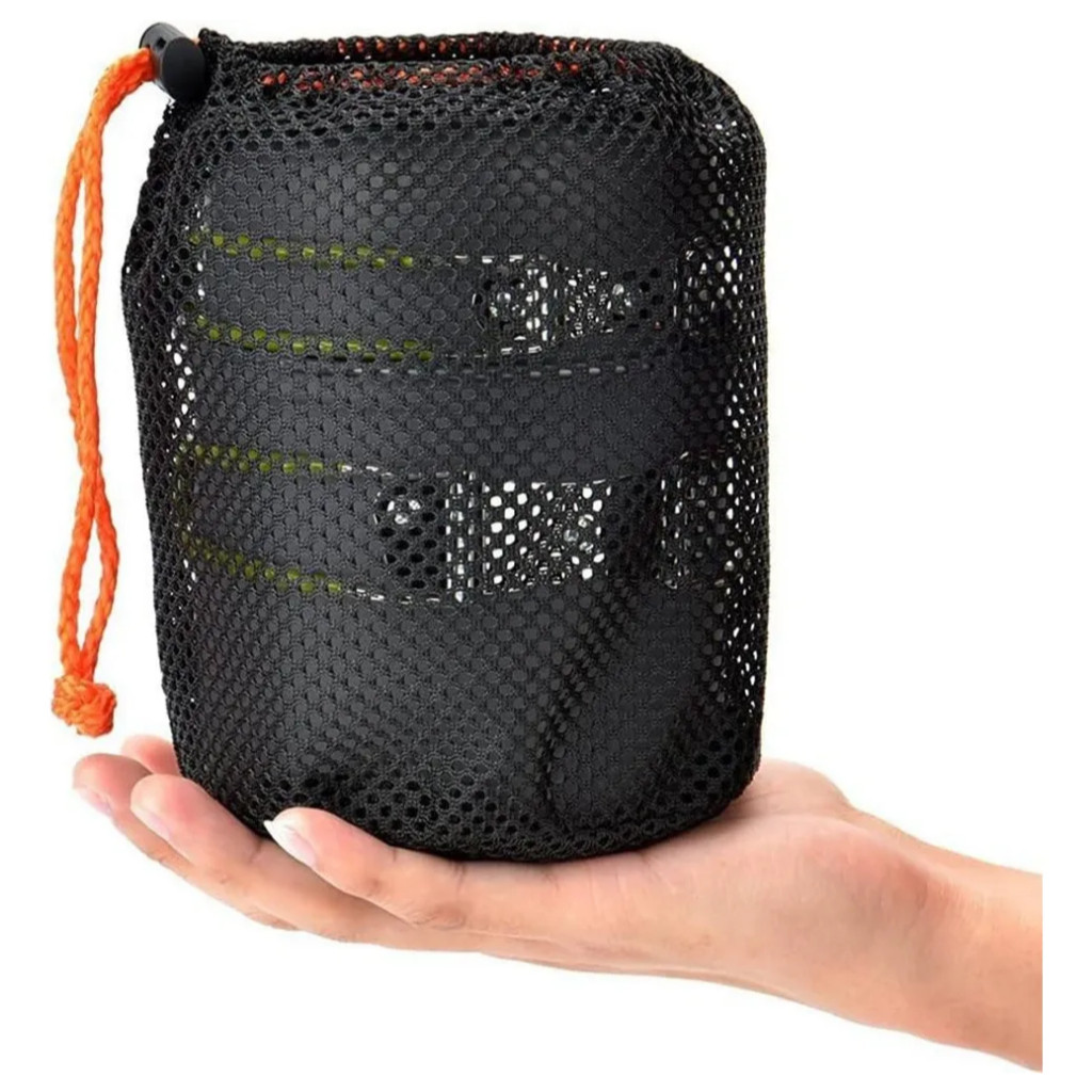 Kit Panelas Camping, Incluindo Talheres De Aço Inox 304