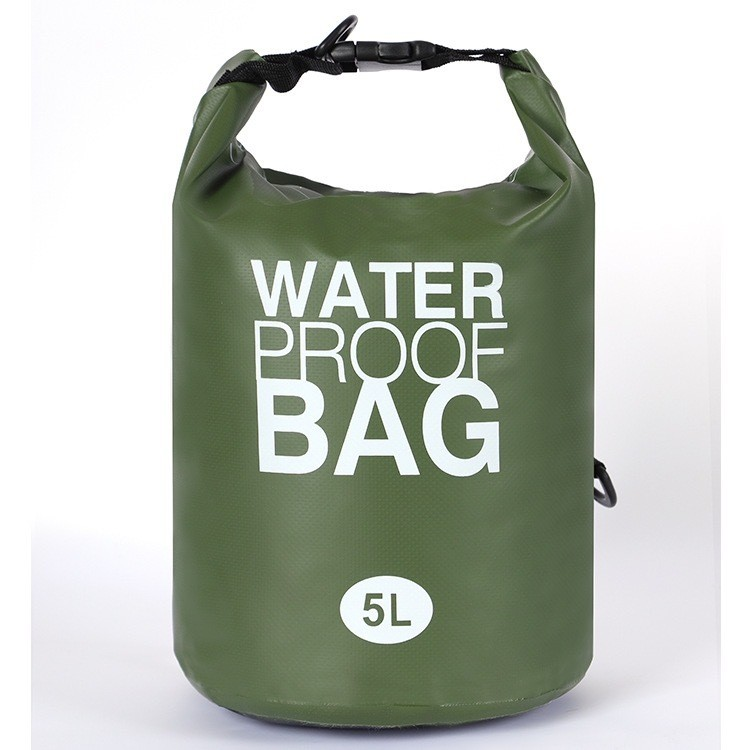 Bolsa Impermeável Saco Estanque 2/5/10/15/20/30L Camping Bag Mochila Pesca Caiaque Natação