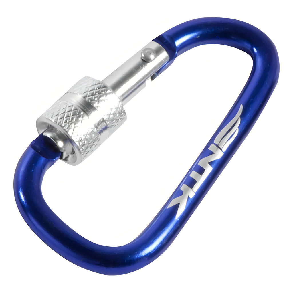 Kit 2 Mosquetão Chaveiro Alumínio P/ Acessórios Montanhismo 6mm