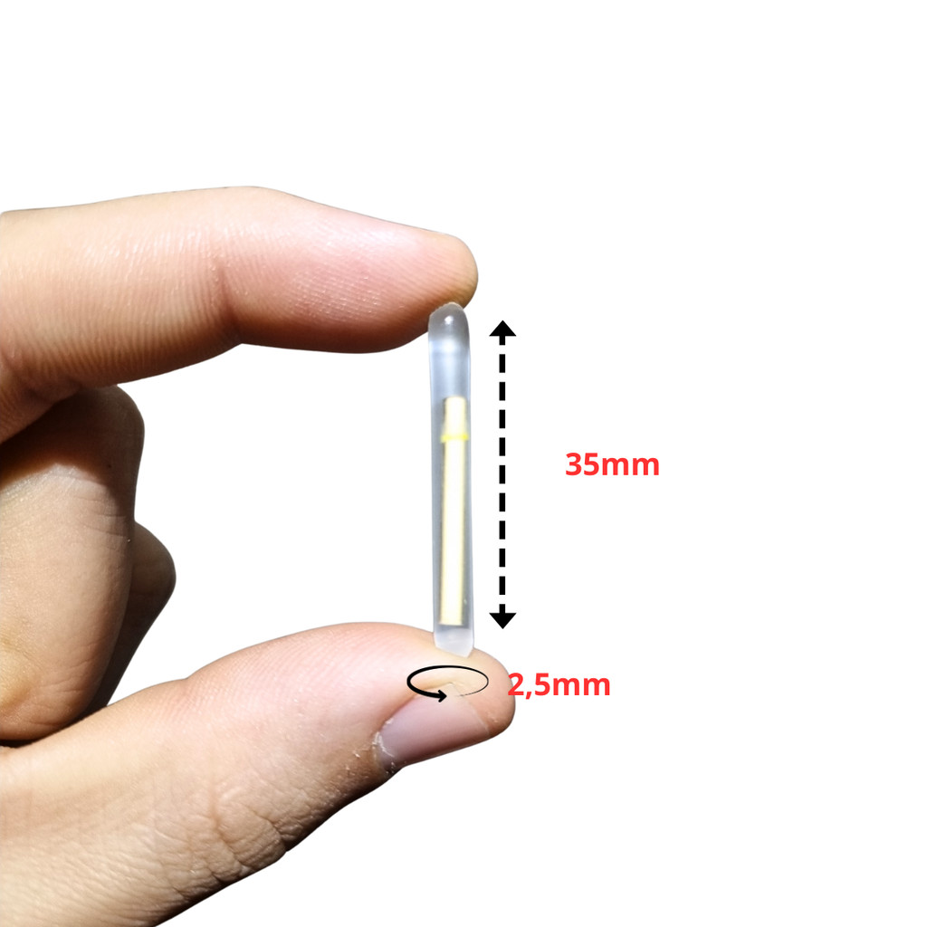 Kit 50 Bastão Luminoso Luz P Boia Vara Linha Pesca Noturna Peixe Anzol Trairá Tucunaré Dourado