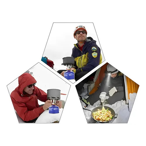 Kit Panelas Camping, Incluindo Talheres De Aço Inox 304