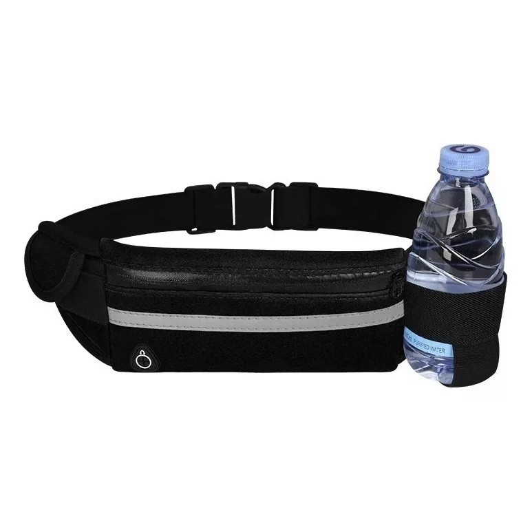Bolsa Pochete Unissex Esportiva Impermeável Porta Celular Porta Garrafa Fitness