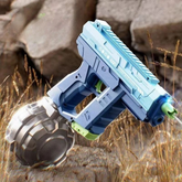 Pistola de Água Elétrica Automática Recarregável Ideal para Diversão Infantil ao Ar Livre Brinquedo Lançador de Água