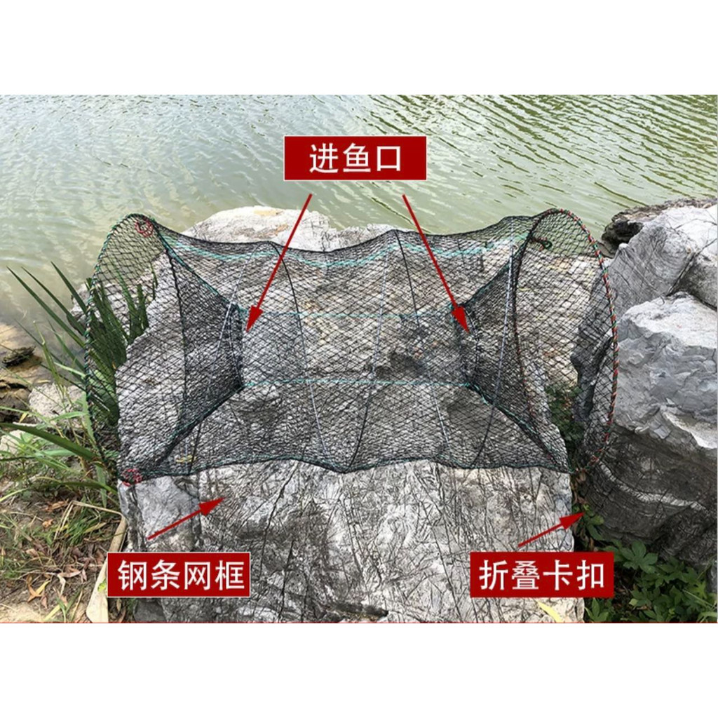 Armadilha Pesca Covo Com Mola Traira Bagre Tilápias Lambaris