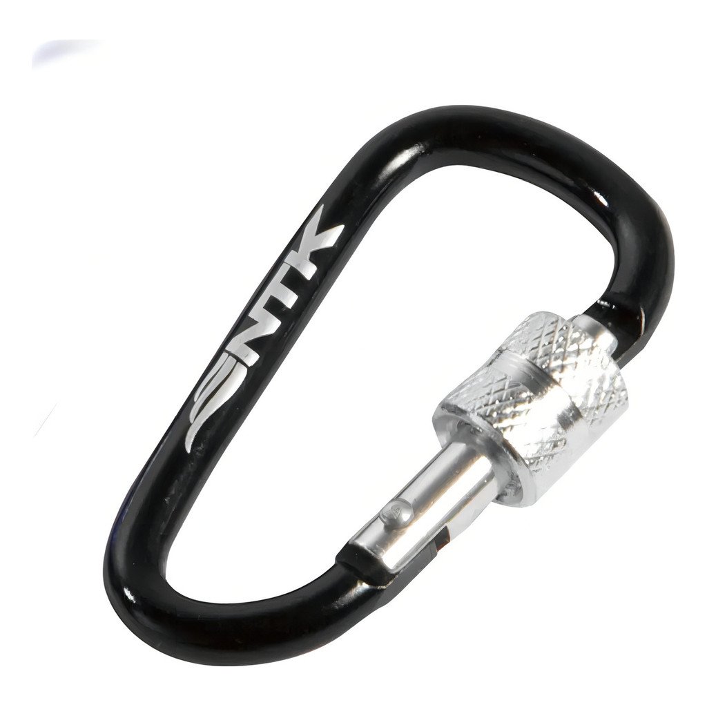 Kit 2 Mosquetão Chaveiro Alumínio P/ Acessórios Montanhismo 6mm