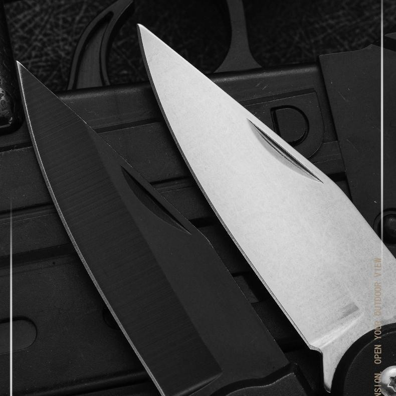 Canivete Automático Saque Rápido Aço Inox Esportivo Caça Pesca Com Clip