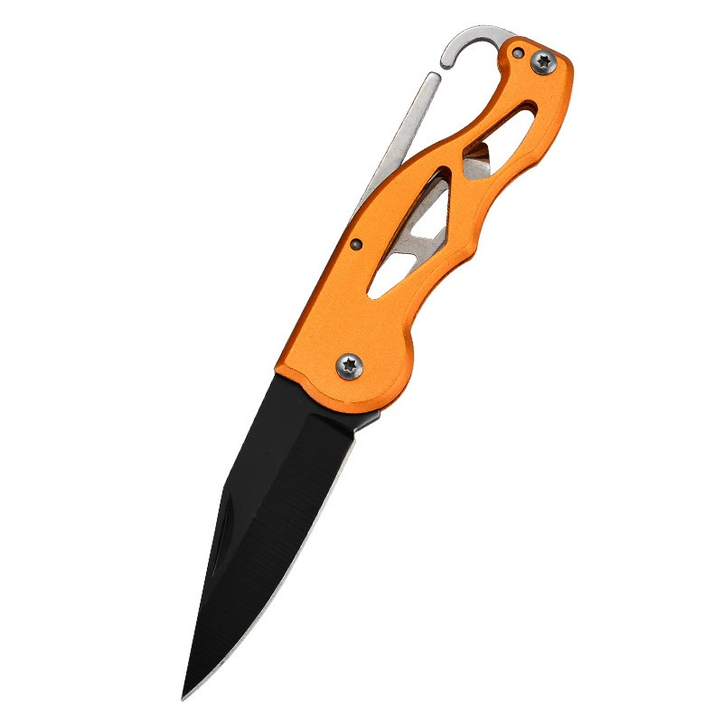 Canivete Automático Saque Rápido Aço Inox Esportivo Caça Pesca Com Clip