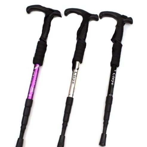 Bengala Bastão Para Caminhada Trilha Trekking Ajustável em Alumínio