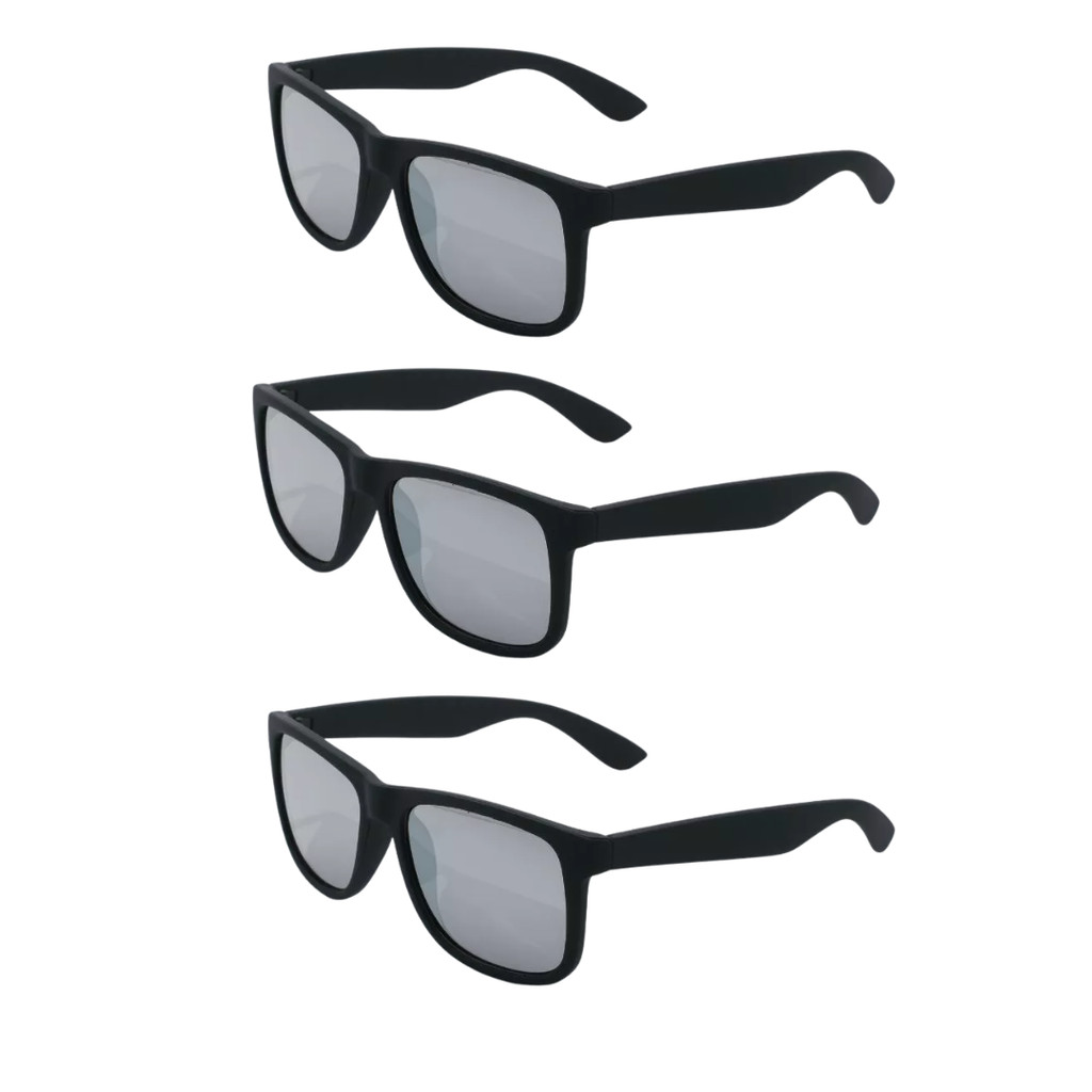 KIT 3 Óculos de sol Quikisver moda verão com proteção uv400