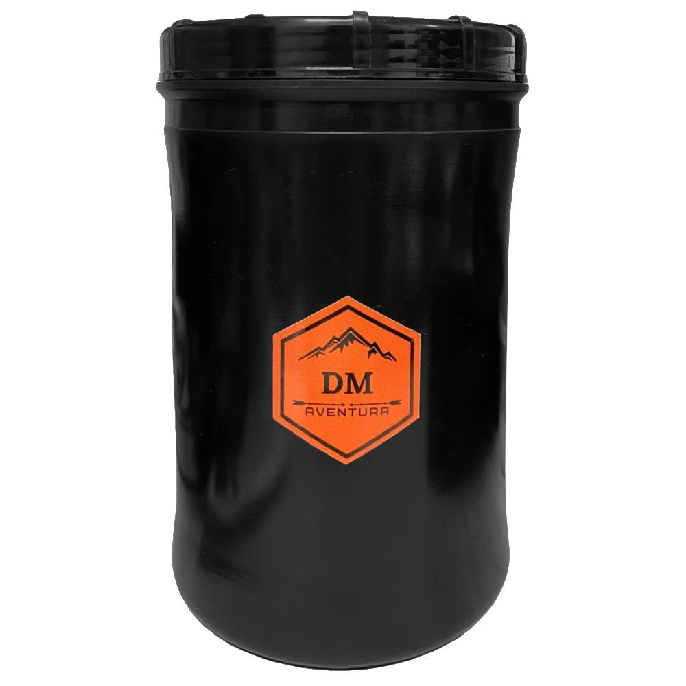 Shit Tube Pote 2,5 Litros Coletor Porta Dejeto Camping Trilha